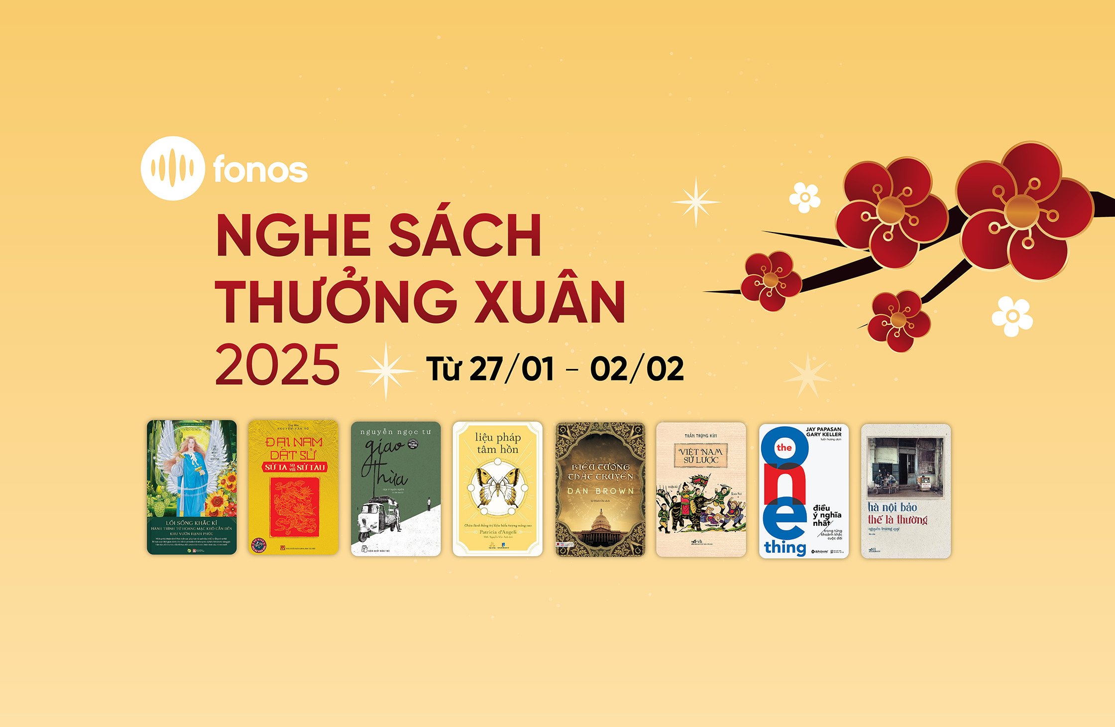 Nghe sách thưởng xuân 2025